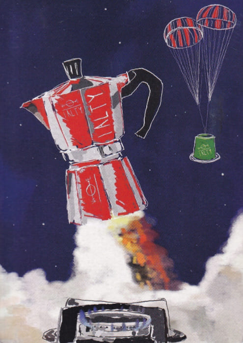 Postkarte Mail-Art Elisa Rioda