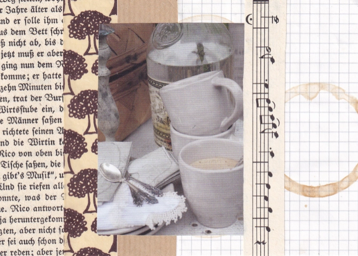 Christa Klaus Mail-Art Postkarte