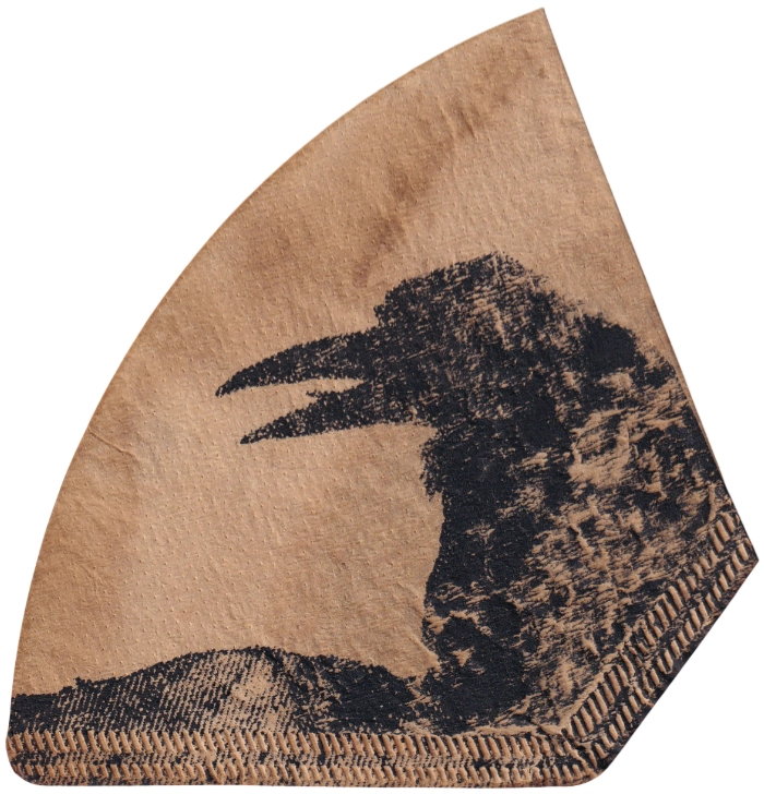 Kaffeefilter Sibylle Möndel Mail-Art