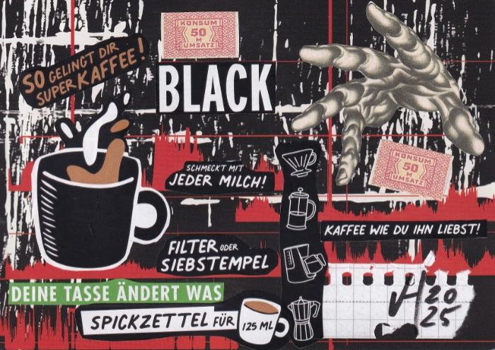 Uwe Höfig Postkarte Mail-Art