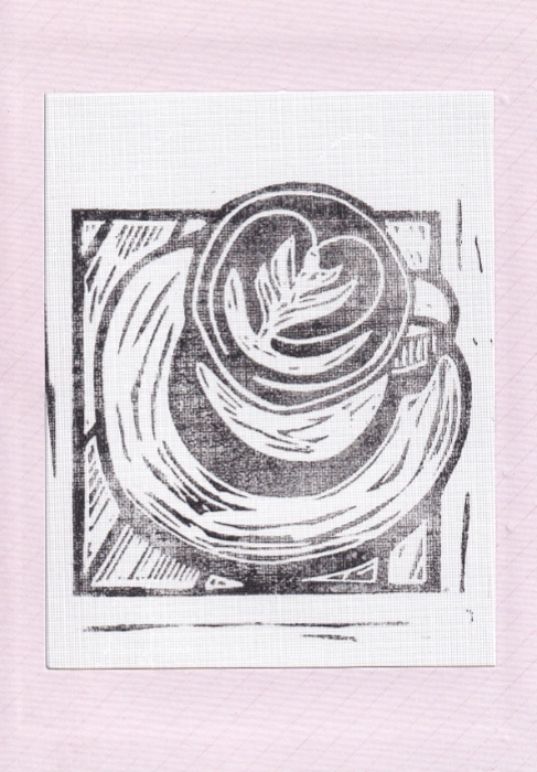 Jill Zimmermann Postkarte Mail-Art