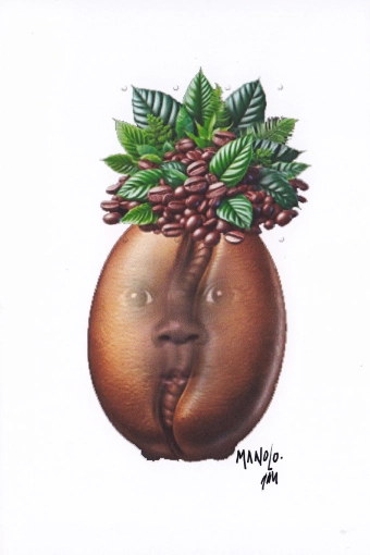 Manuel Sainz Serrano Mail-Art Postkarte