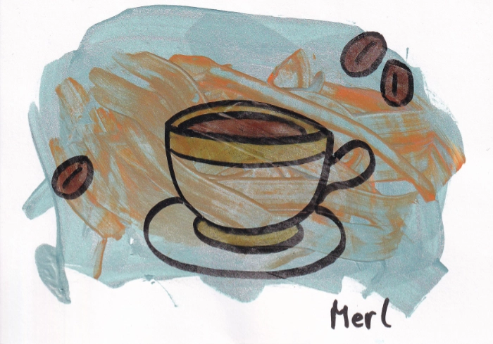 Manuela Merl Postkarte Mail-Art