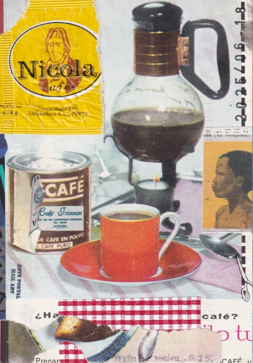 Pedro Gonzalves Garcia Mail-Art Postkarte