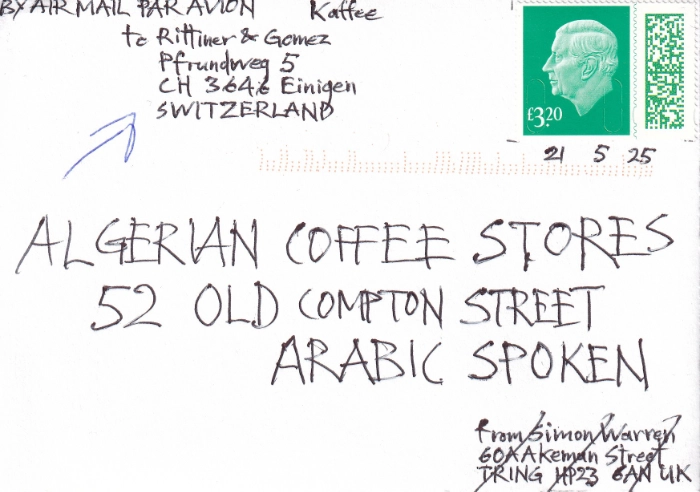 Simon Warren Postkarte Arte Postale