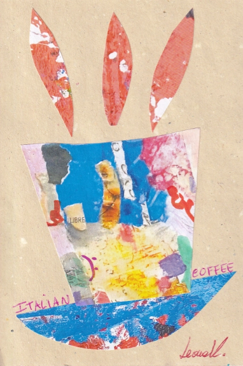 Postkarte Mail-Art Marisa Leona Musetti