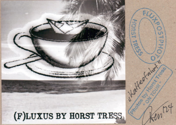 Postkarte Horst Tress