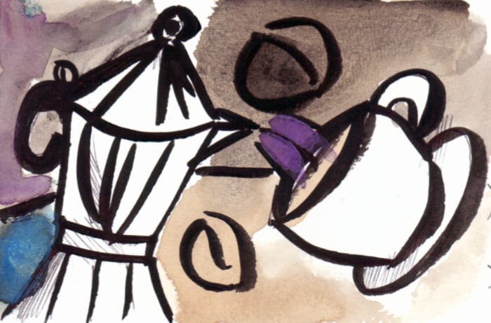 Postkarte Mirta Caccaro