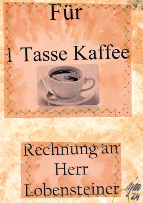 Postkarte Gutschein Stephan J. Mitterwieser