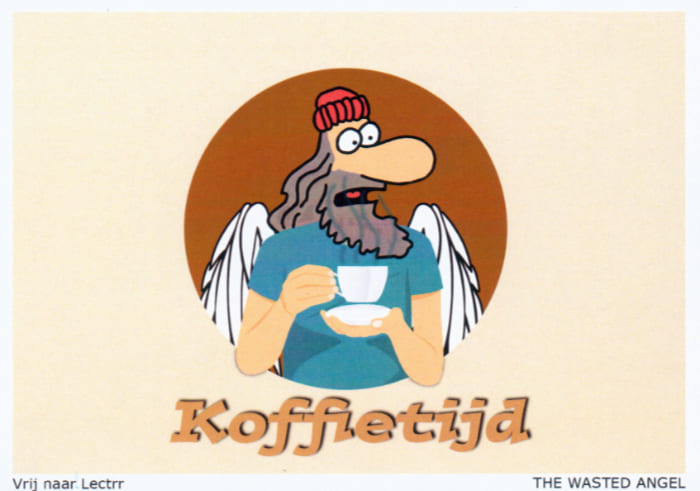 Postkarte The Wasted Angel