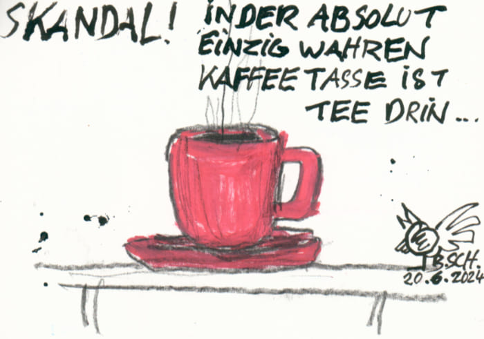 Postkarte Bernd Schneider