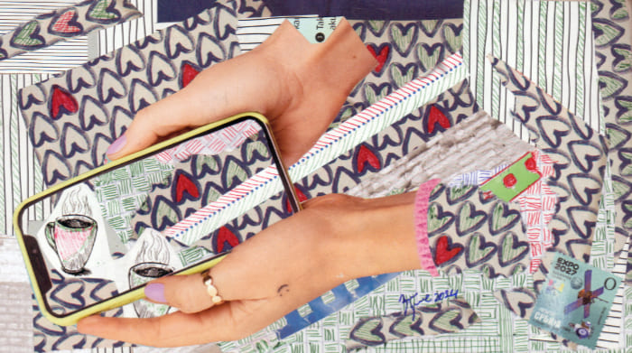 Postkarte Zorica Obradović