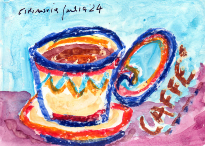 Postkarte Carlo Maria Giudici 