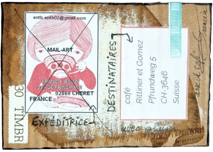 Rückseite Postkarte